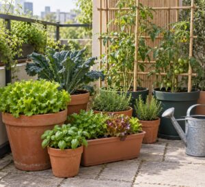 how to grow vegetables in a small space