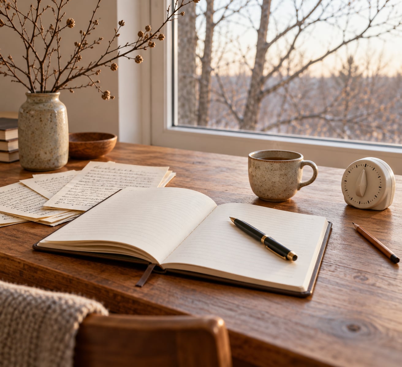 how to use writing prompts to reflect on a hard year