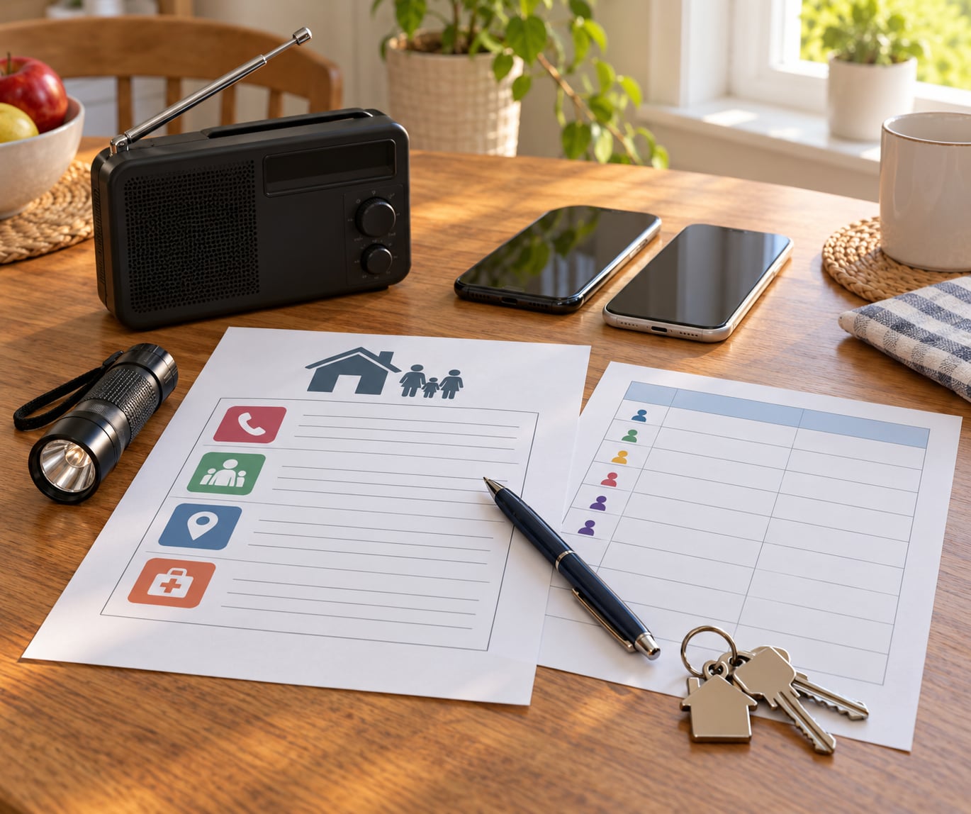 how to make a family communication plan for emergencies