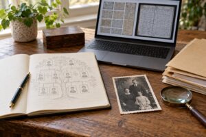 how to research your family history for free