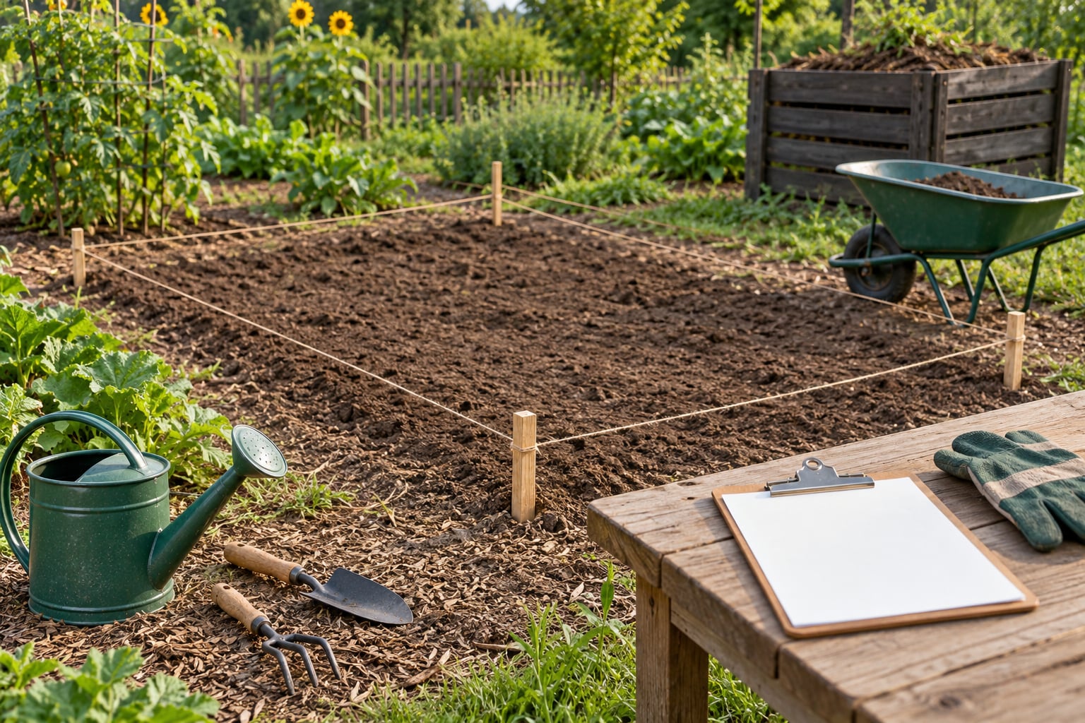how to start a community garden project