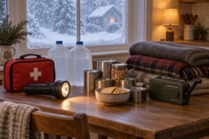 how to stay safe during a winter storm