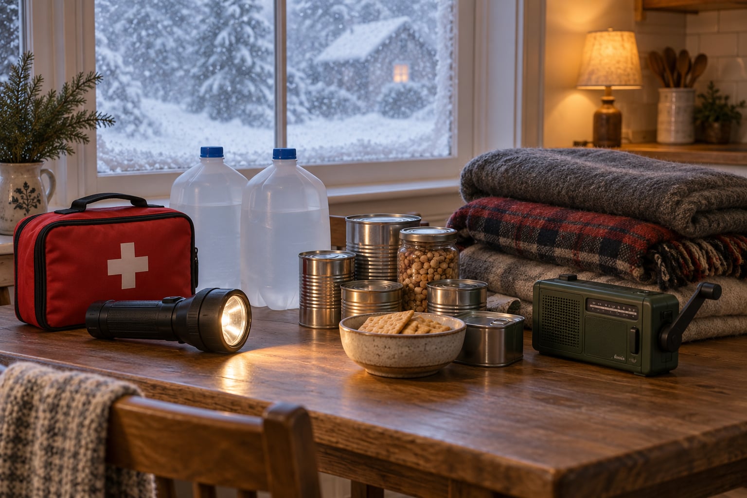 how to stay safe during a winter storm