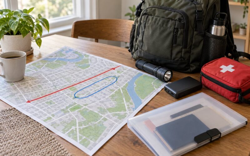 How to Plan an Evacuation Route With Family: Simple Guide 2026
