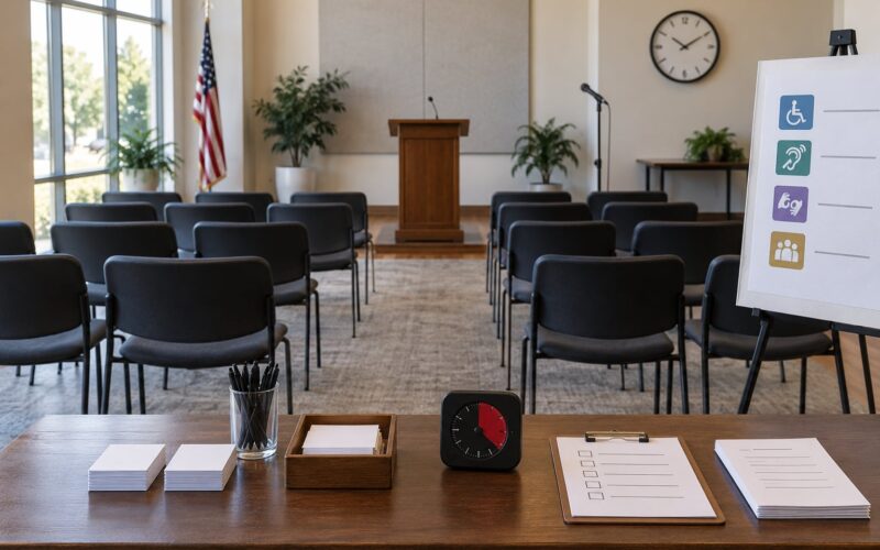 How to Plan a Town Hall Meeting: 8 Steps That Work in 2026