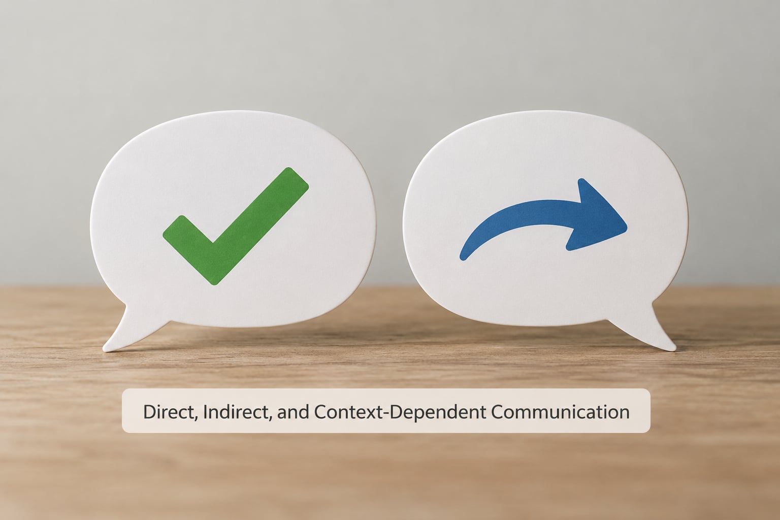 Direct, Indirect, and Context-Dependent Communication