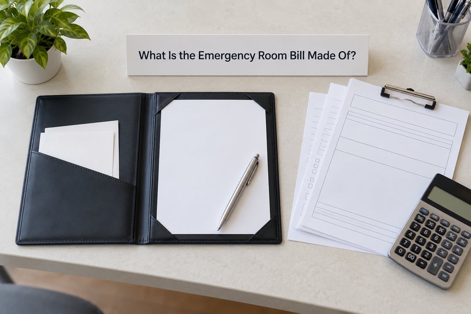 What Is the Emergency Room Bill Made Of?