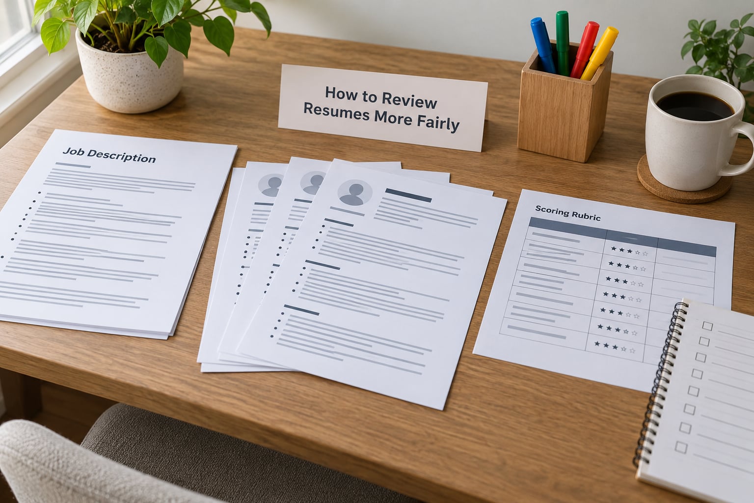 How to Review Resumes More Fairly