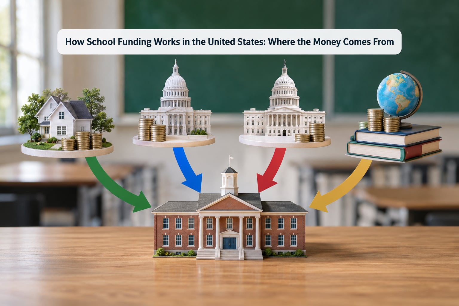 How School Funding Works in the United States: Where the Money Comes From