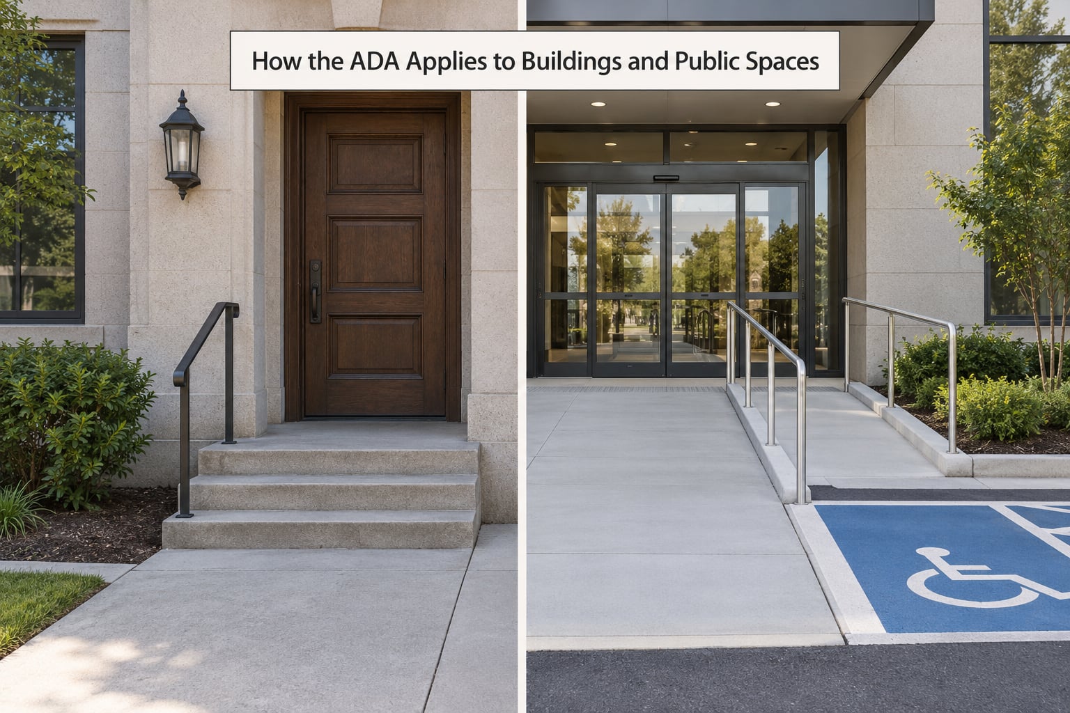 How the ADA Applies to Buildings and Public Spaces