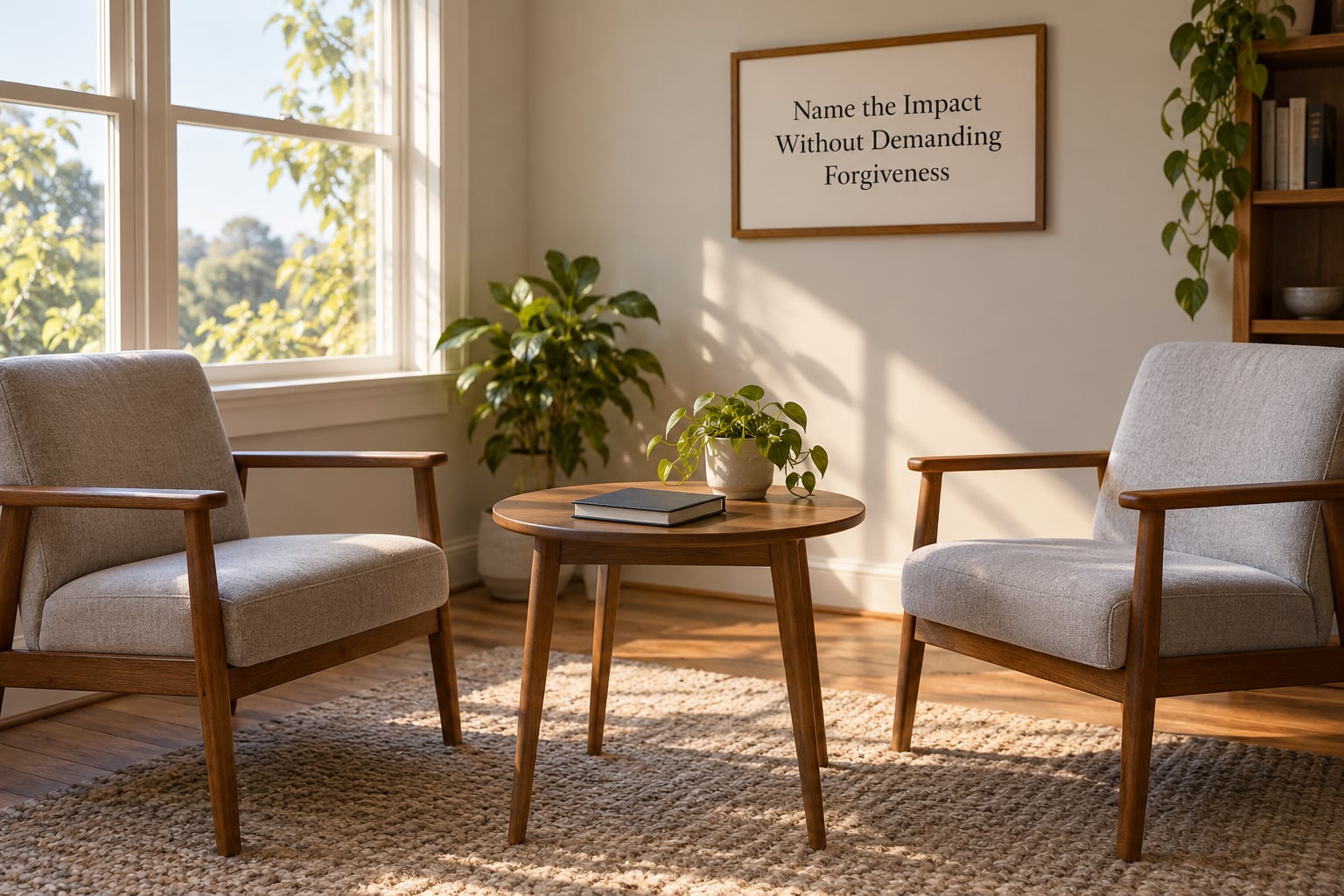 Name the Impact Without Demanding Forgiveness