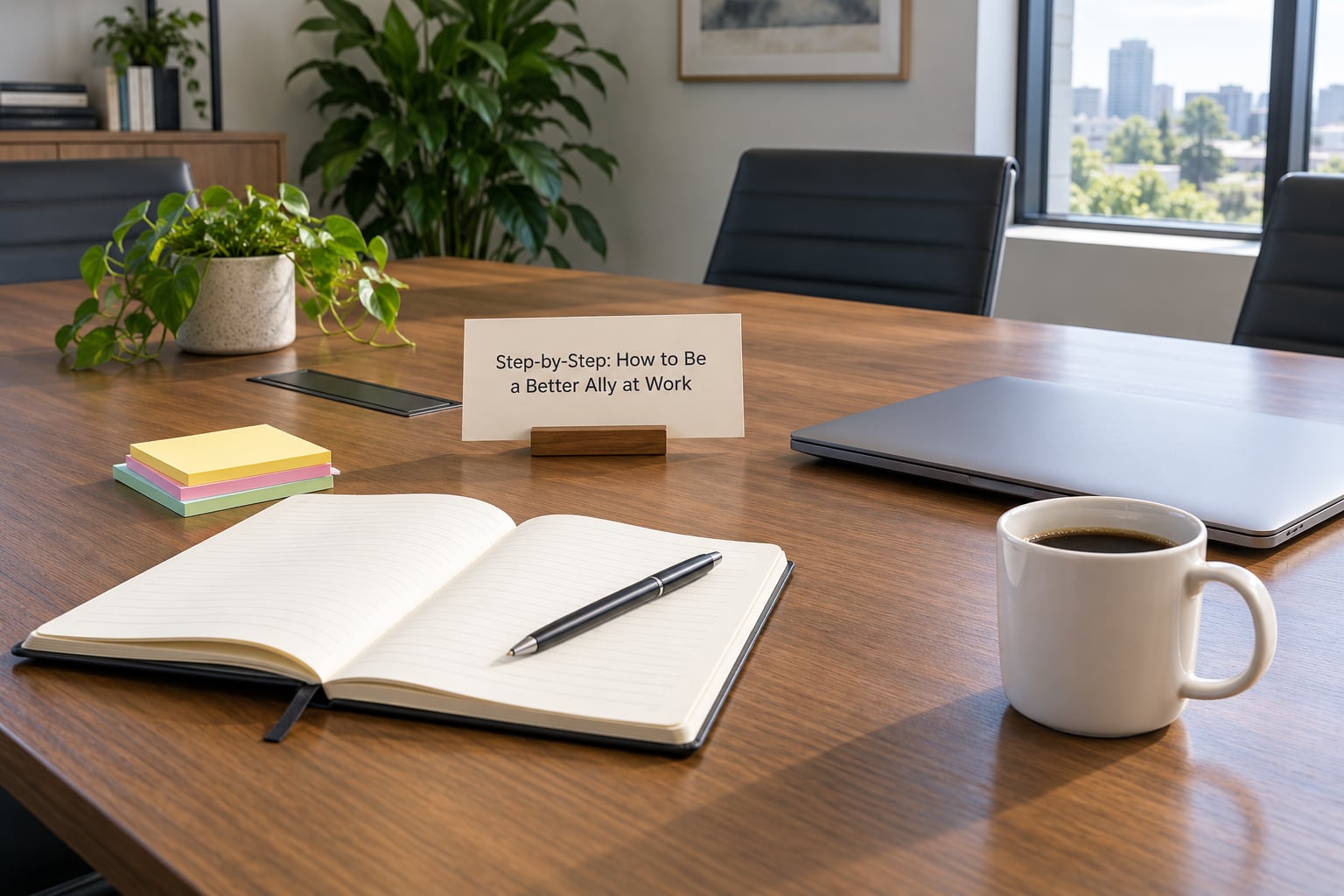 Step-by-Step: How to Be a Better Ally at Work