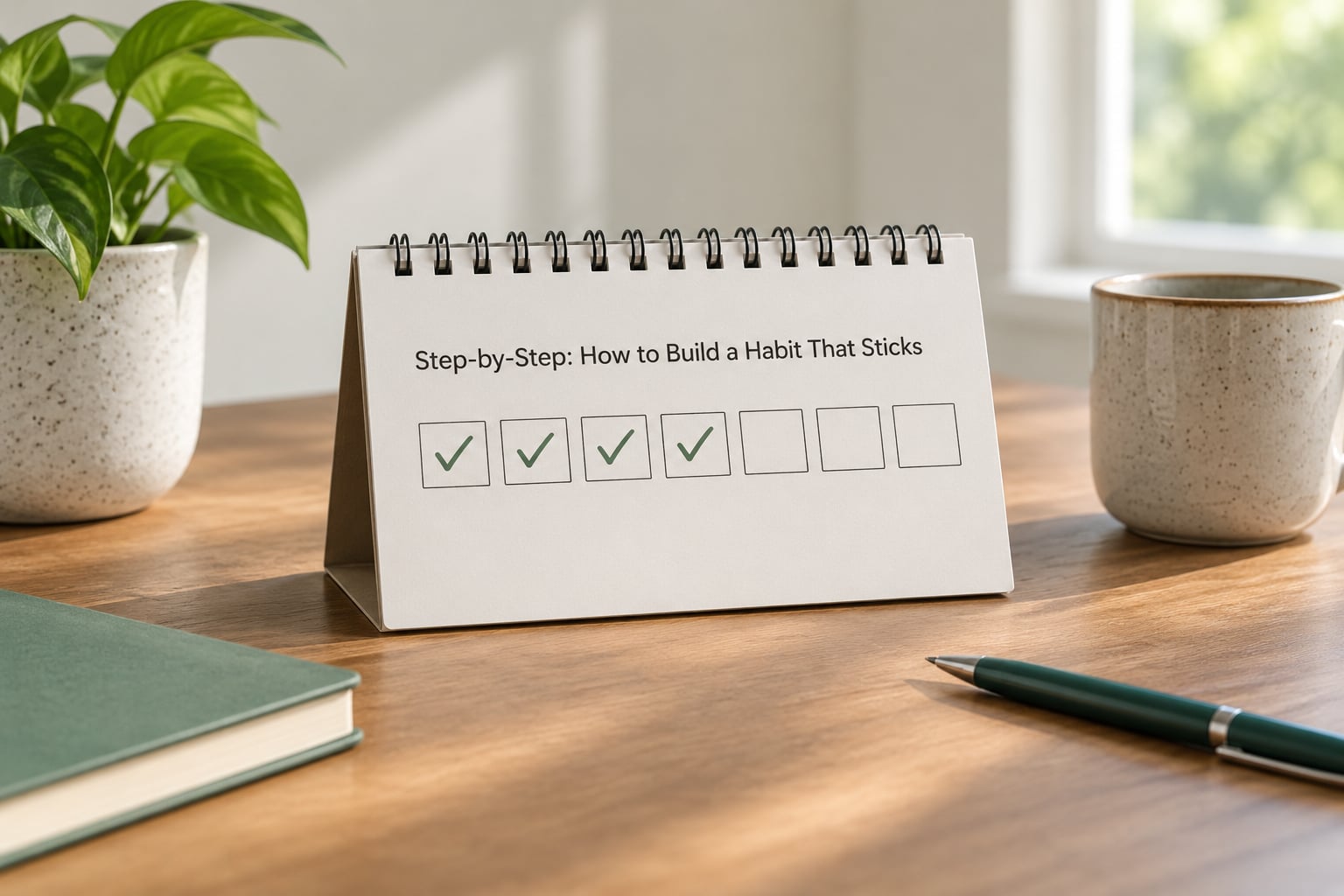 Step-by-Step: How to Build a Habit That Sticks