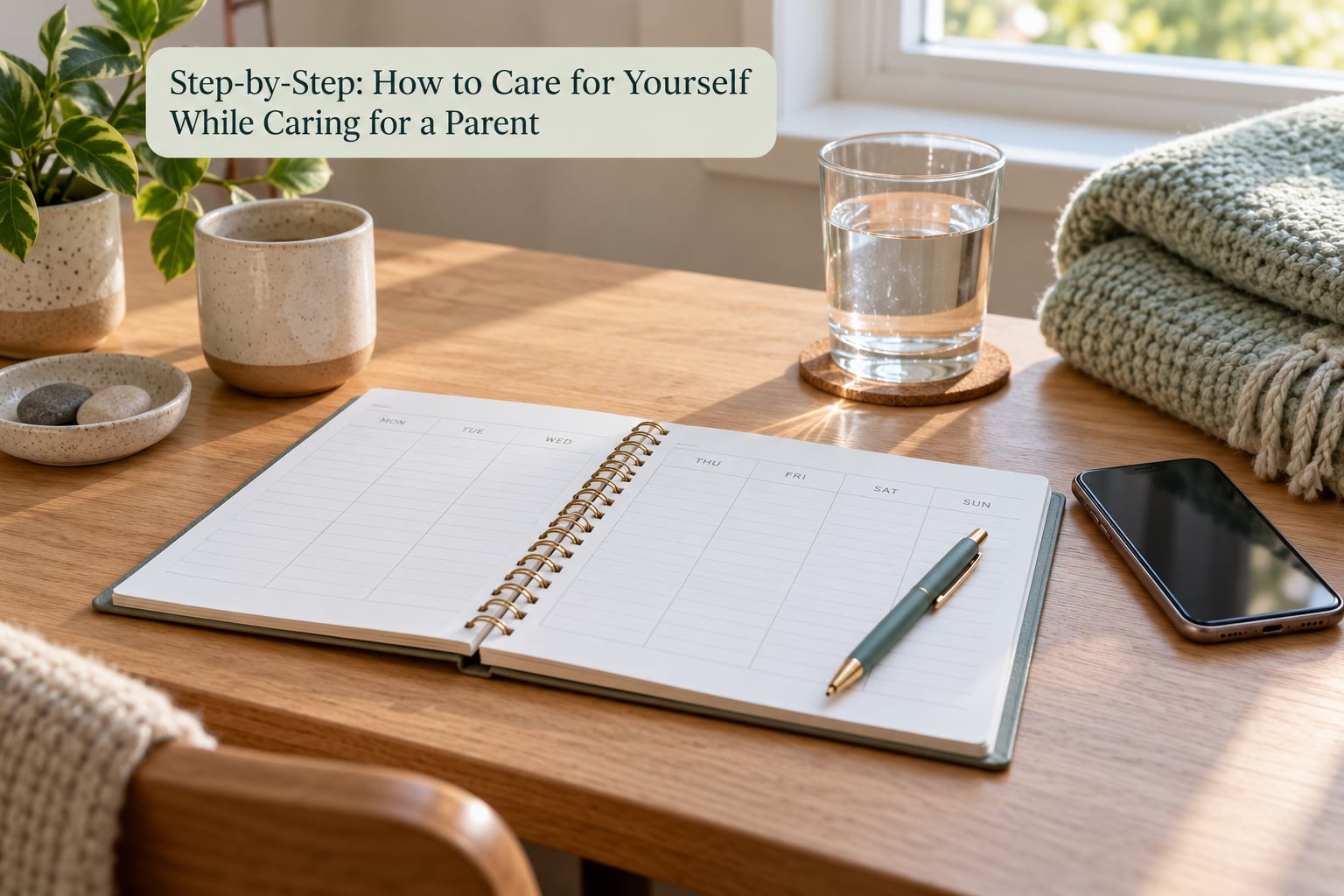 Step-by-Step: How to Care for Yourself While Caring for a Parent