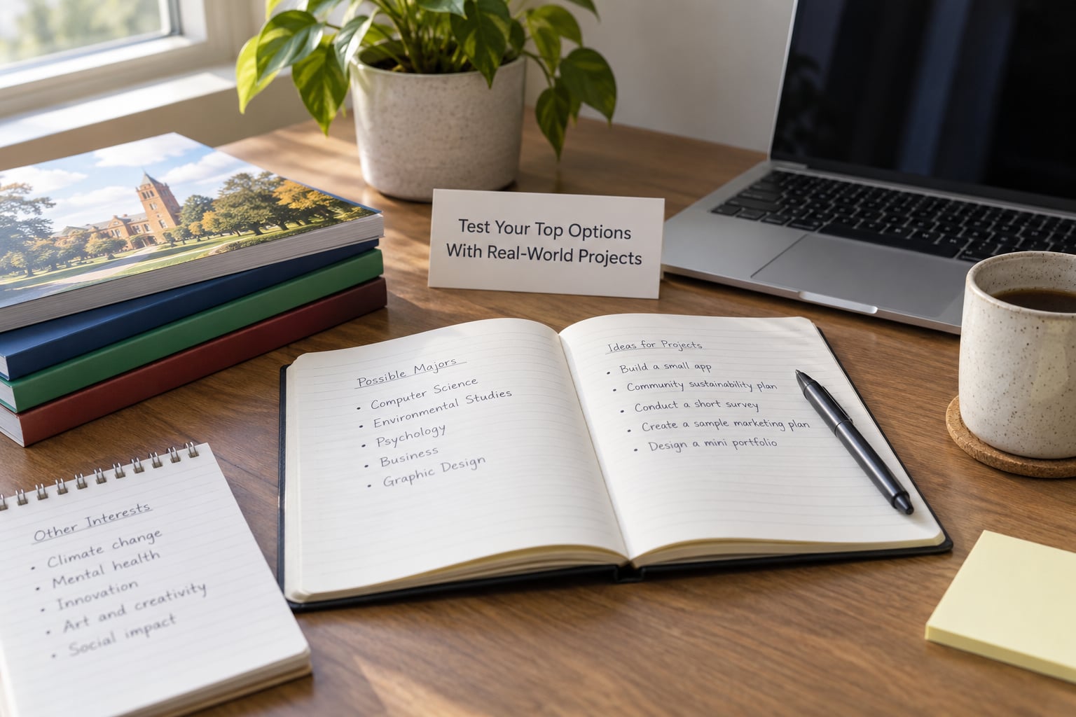 Test Your Top Options With Real-World Projects