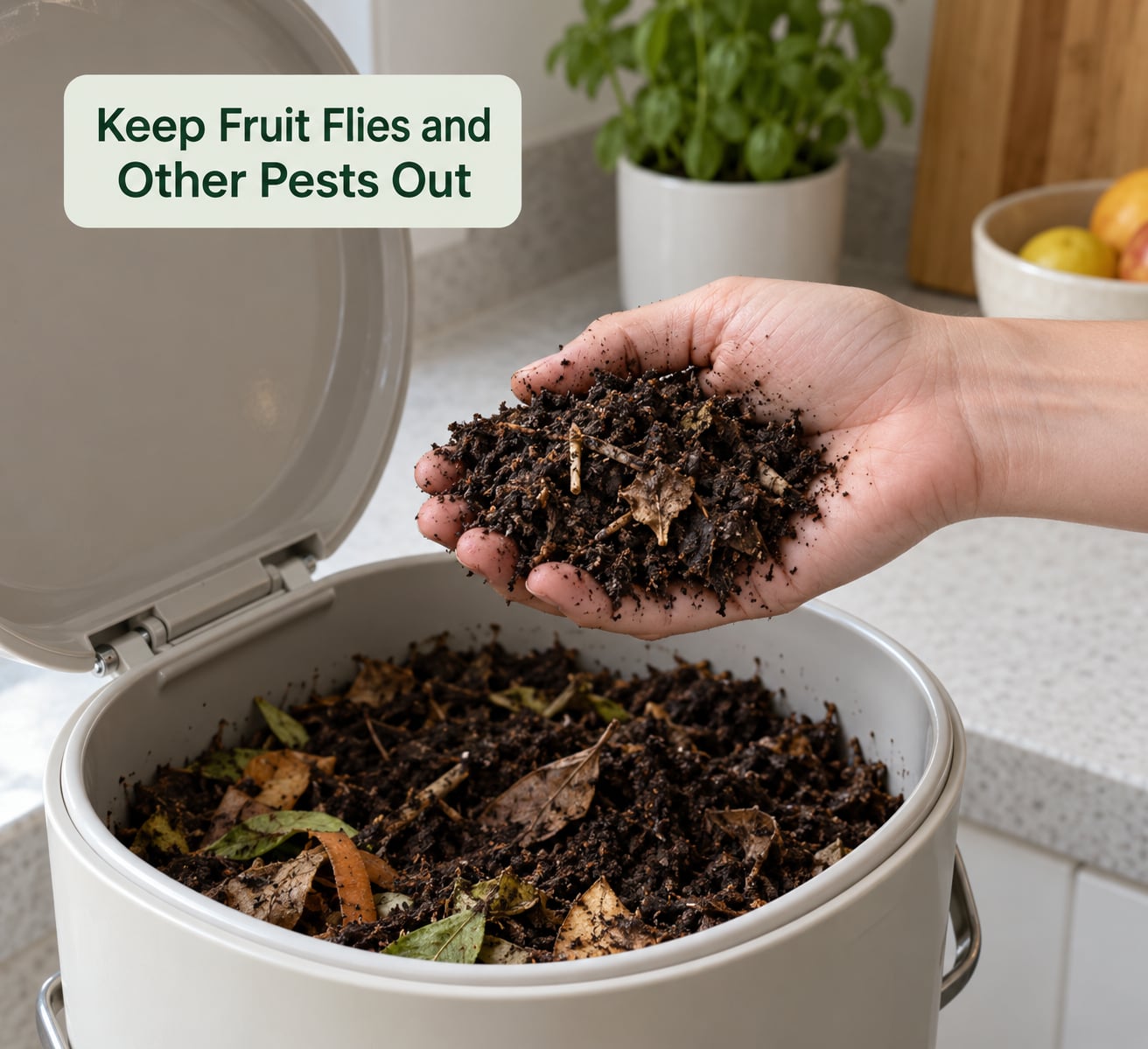 Keep Fruit Flies and Other Pests Out