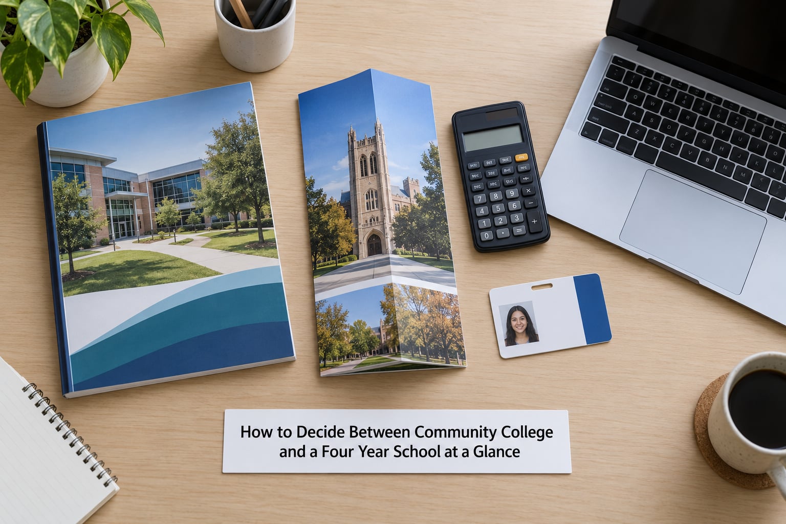 How to Decide Between Community College and a Four Year School at a Glance