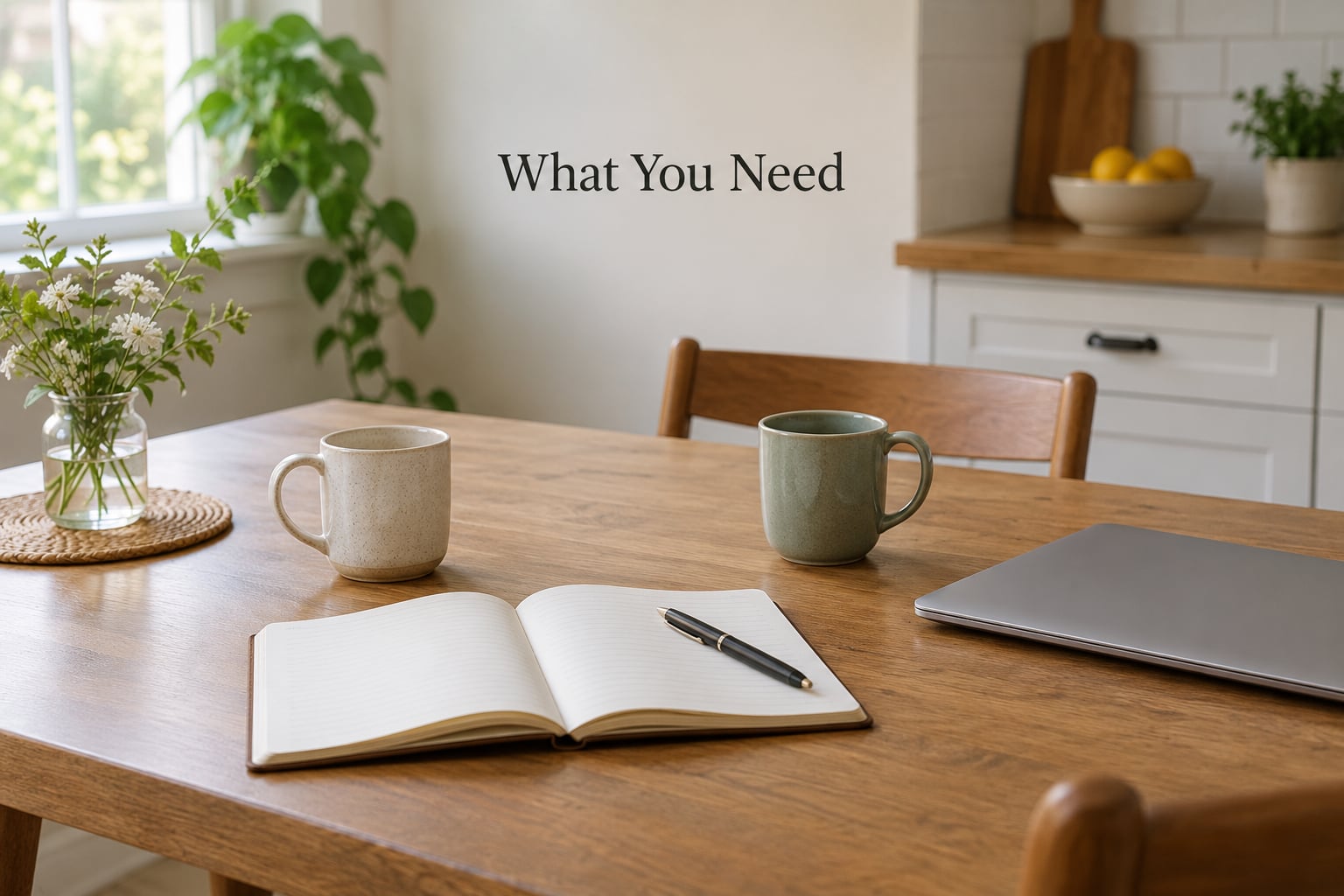What You Need