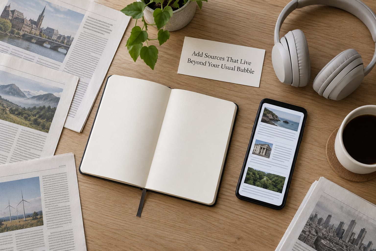 Add Sources That Live Beyond Your Usual Bubble