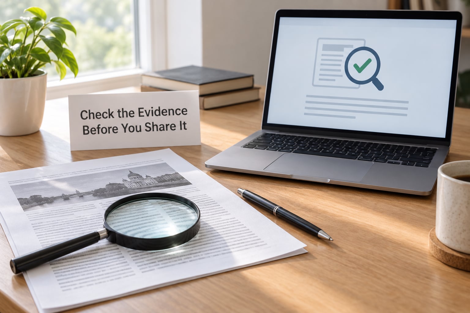 Check the Evidence Before You Share It