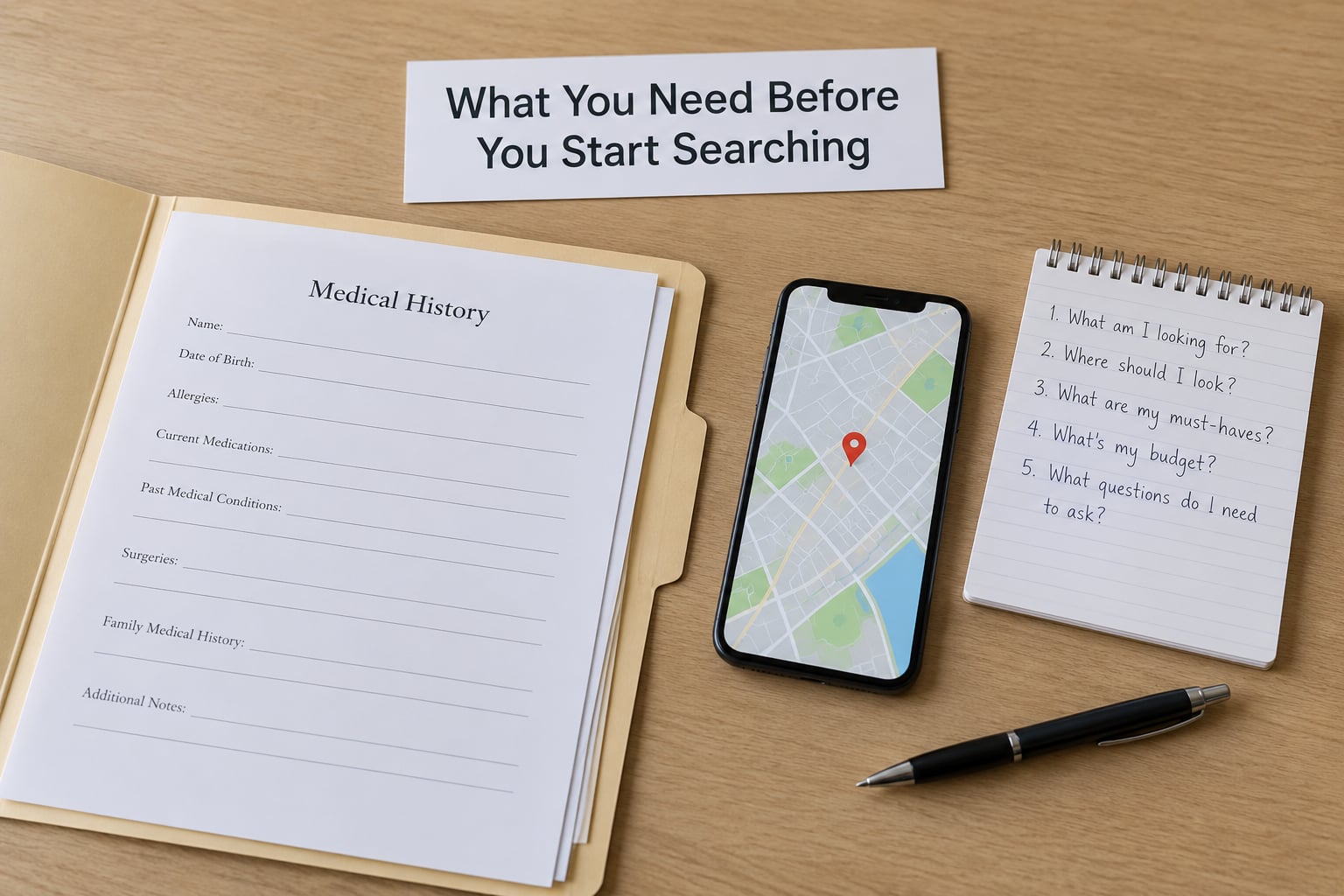 What You Need Before You Start Searching
