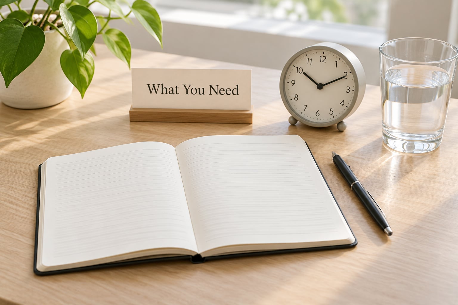What You Need