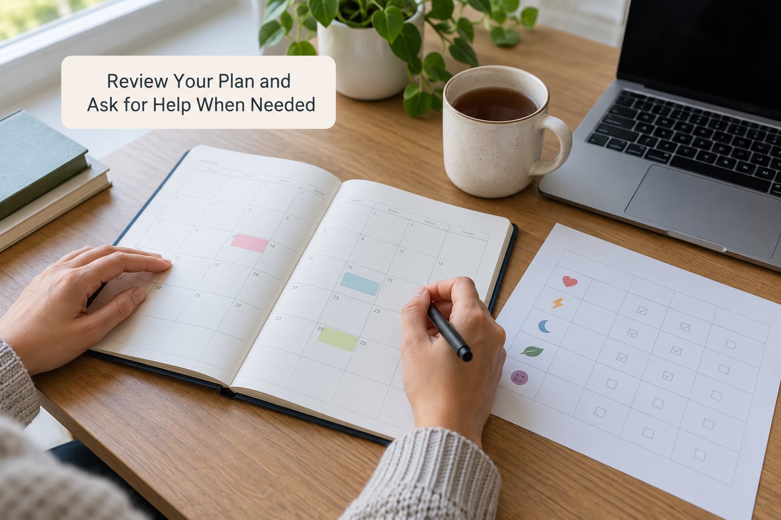 Review Your Plan and Ask for Help When Needed