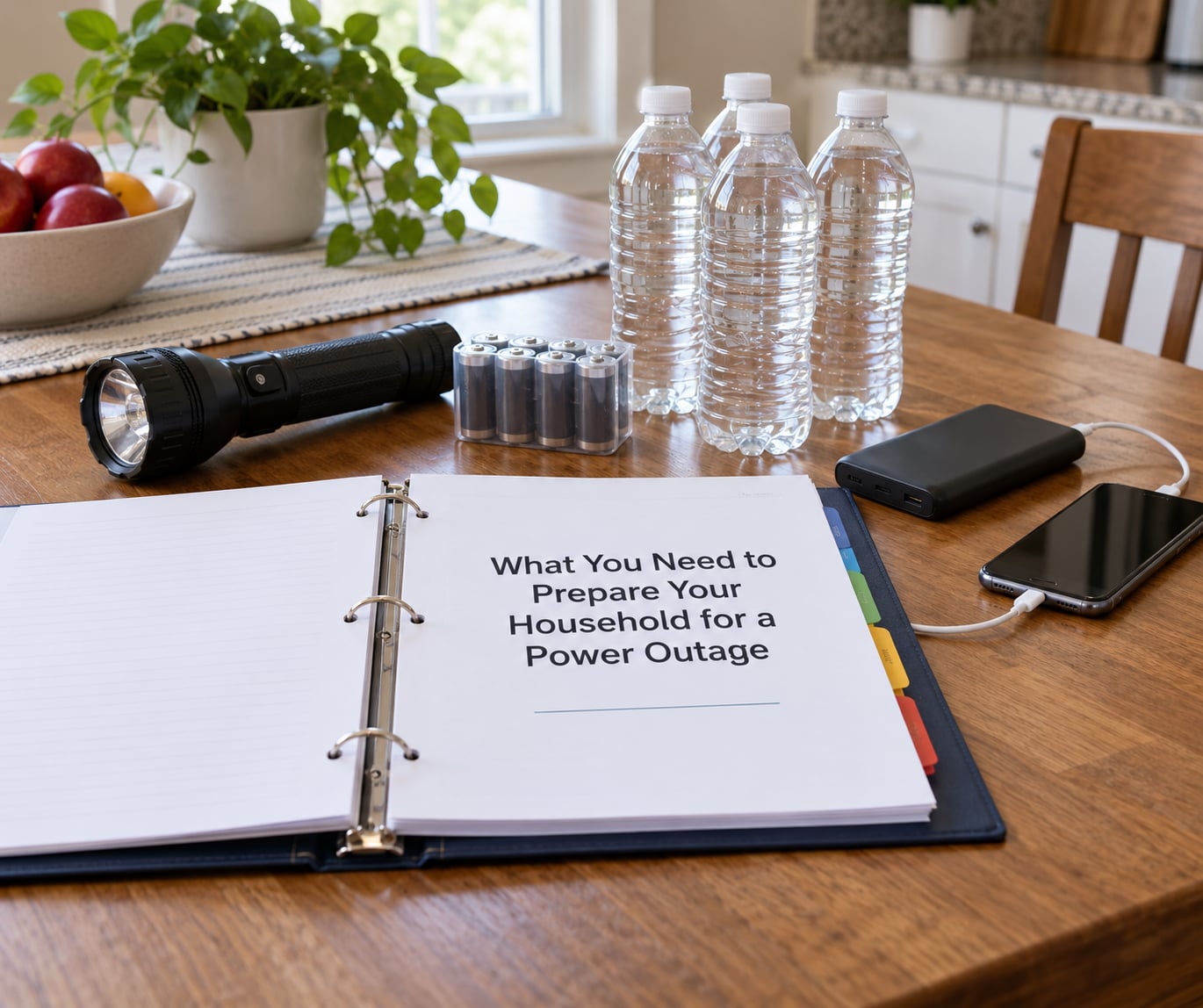 What You Need to Prepare Your Household for a Power Outage