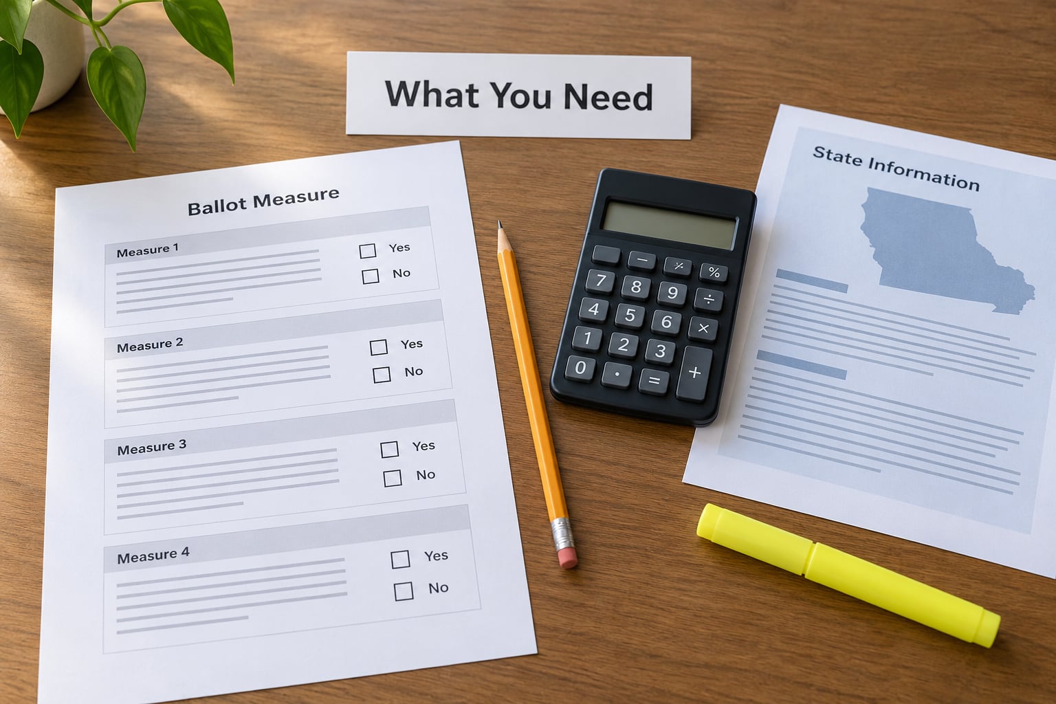 What You Need