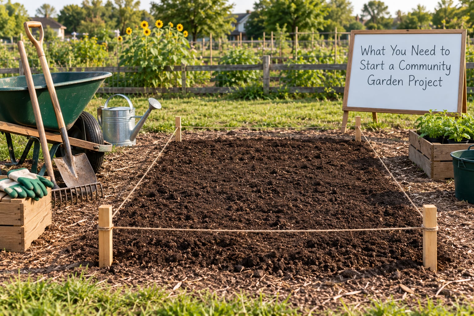 What You Need to Start a Community Garden Project