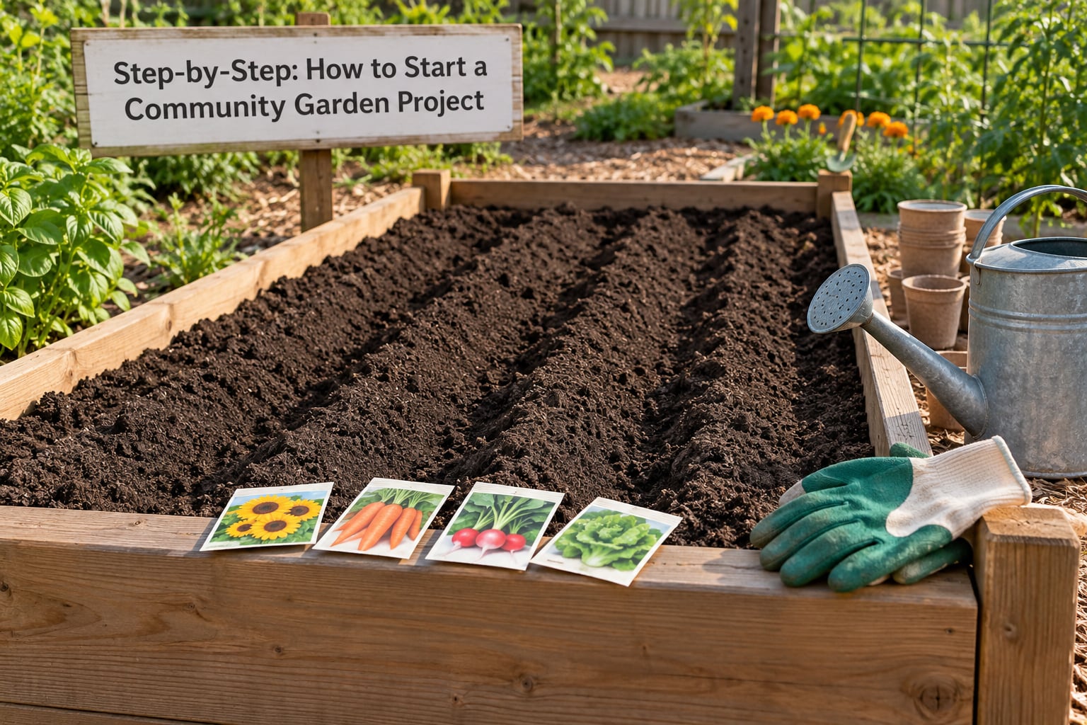 Step-by-Step: How to Start a Community Garden Project