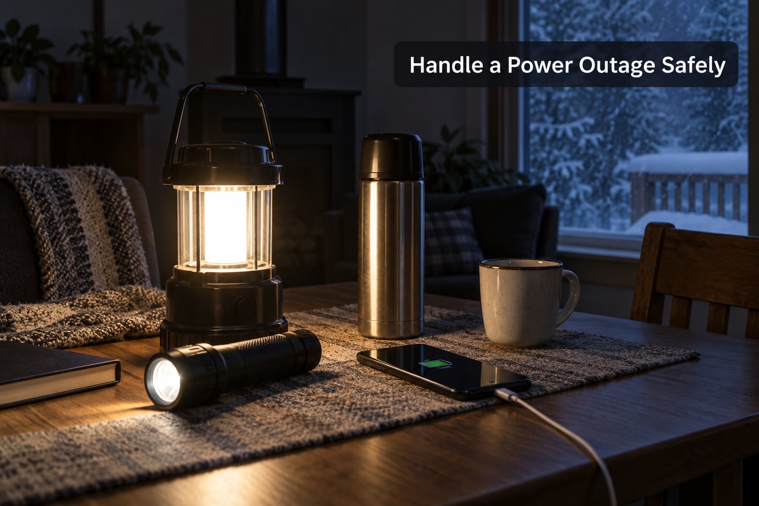 Handle a Power Outage Safely
