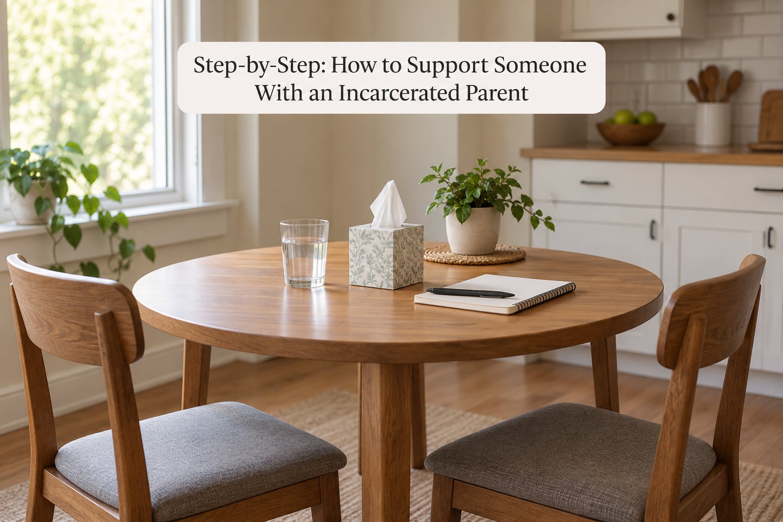 Step-by-Step: How to Support Someone With an Incarcerated Parent