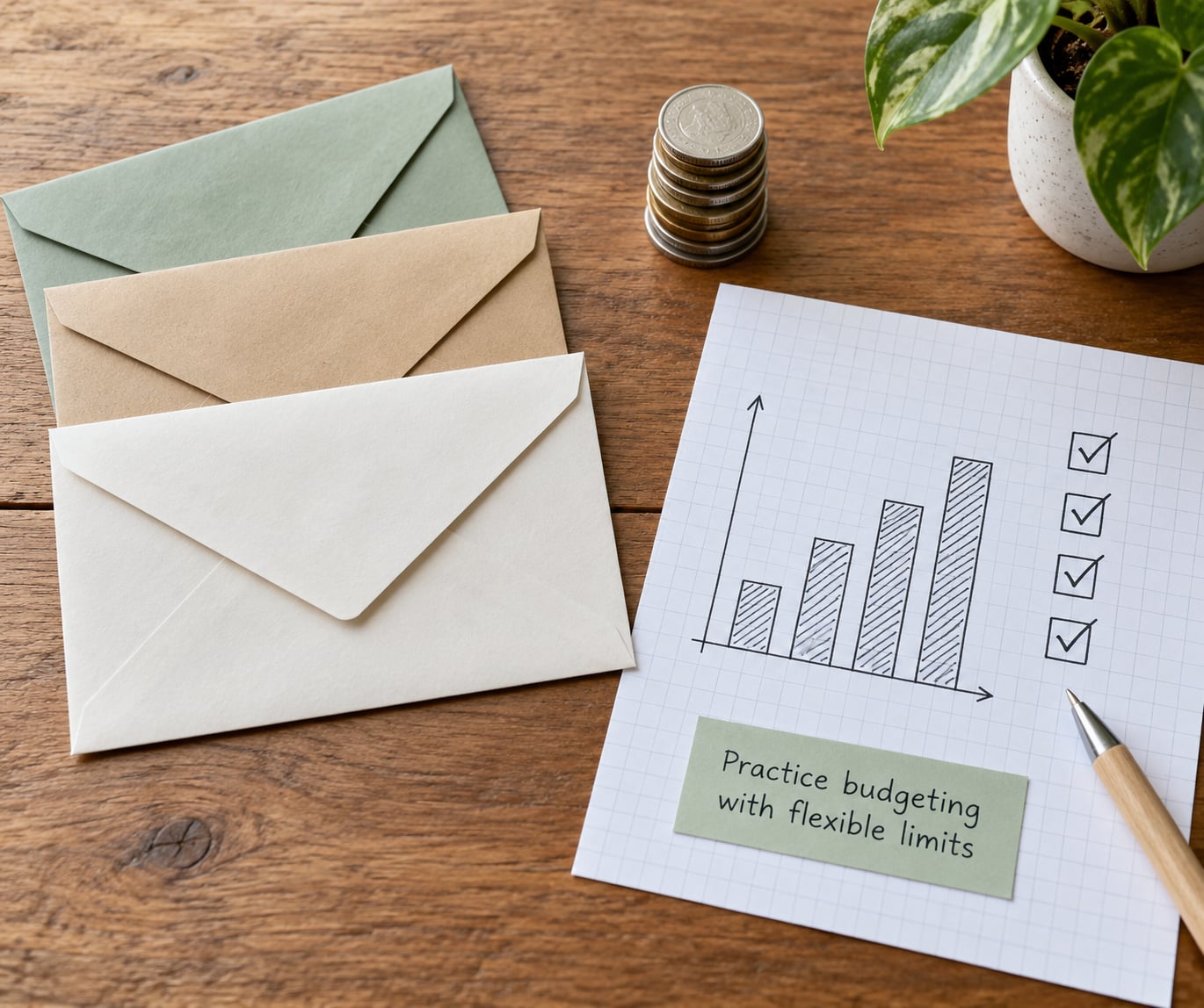 Practice budgeting with flexible limits