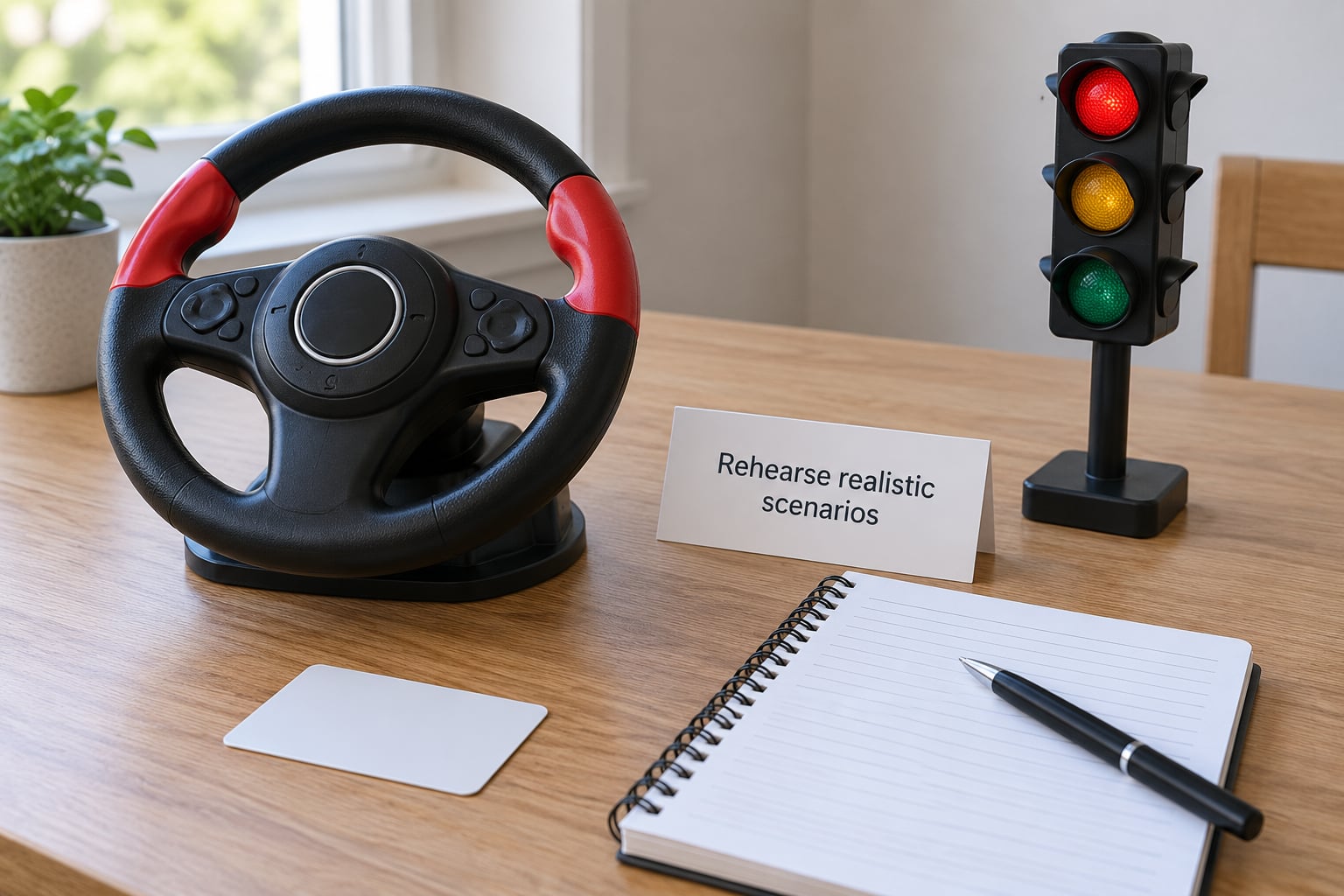 Rehearse realistic scenarios