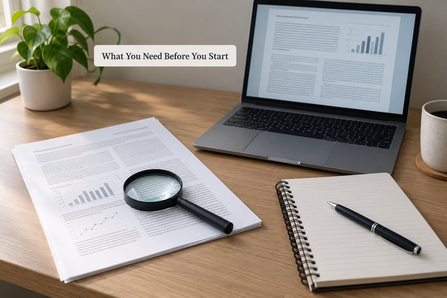 What You Need Before You Start