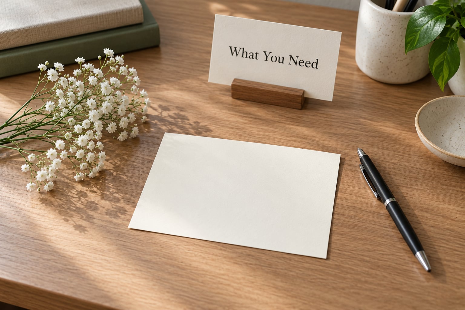 What You Need