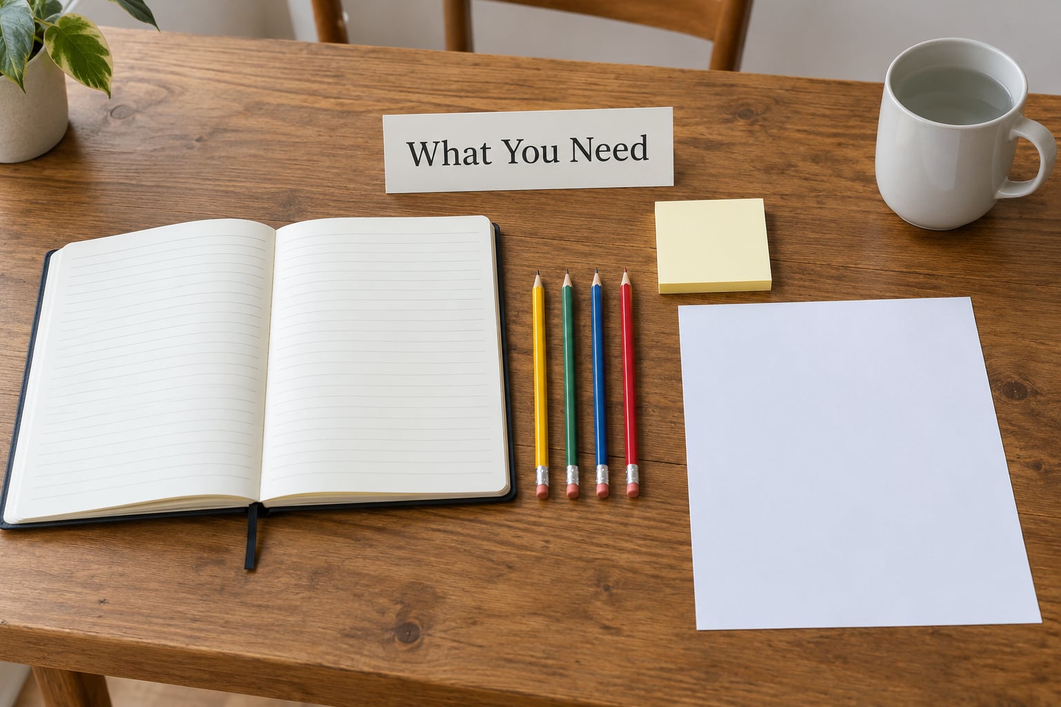 What You Need
