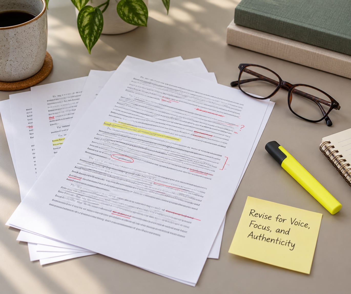 Revise for Voice, Focus, and Authenticity