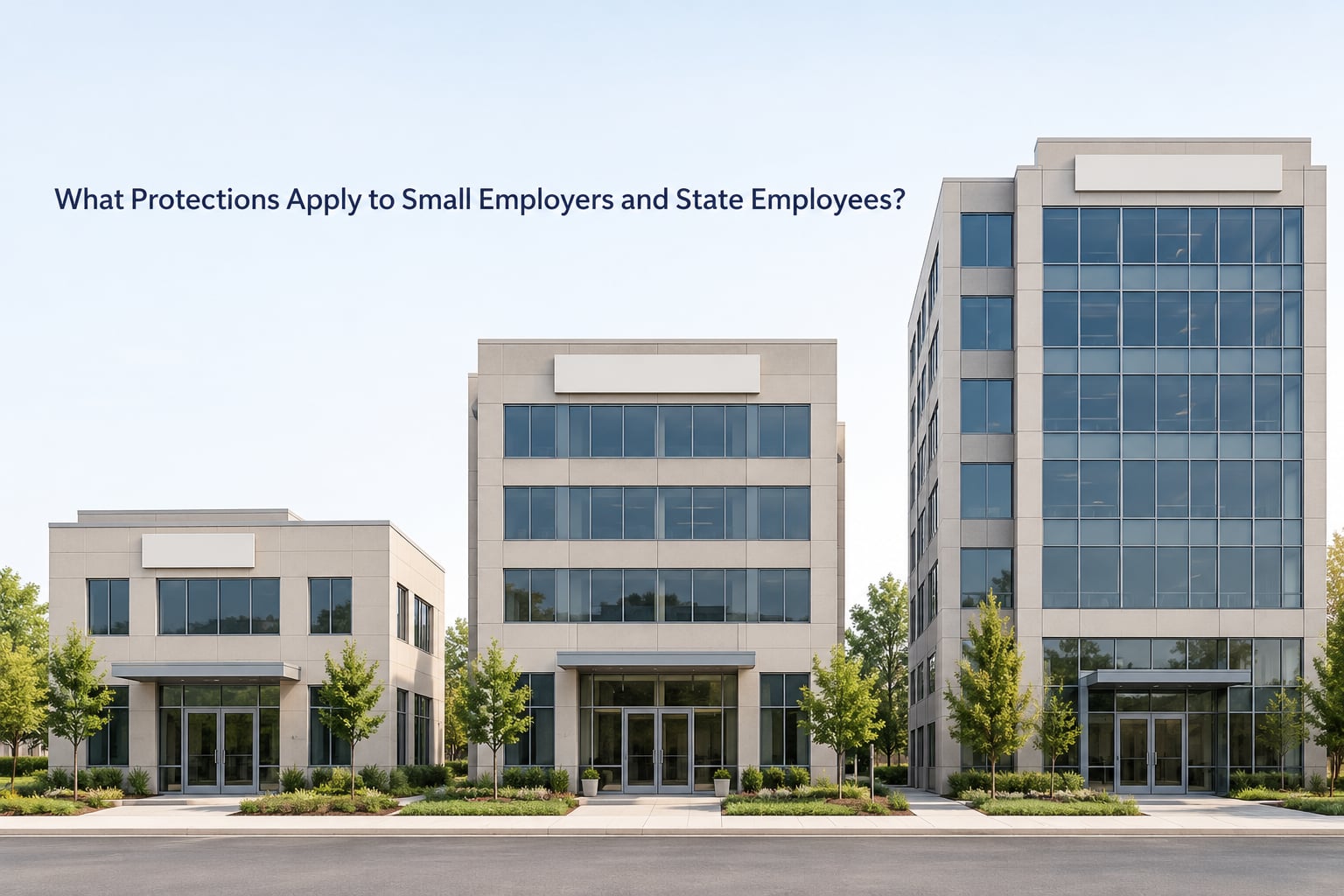 What Protections Apply to Small Employers and State Employees?