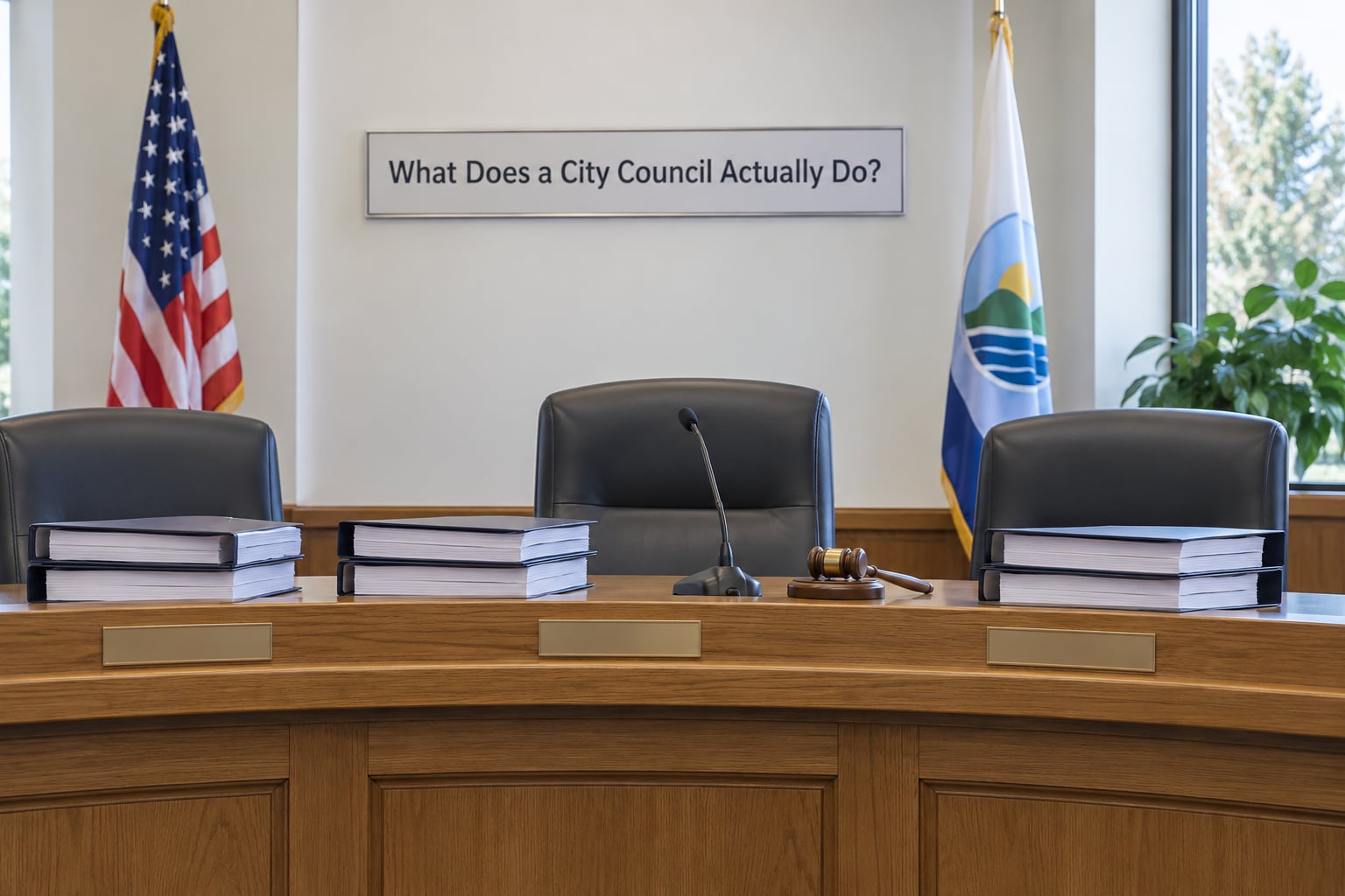 What Does a City Council Actually Do?