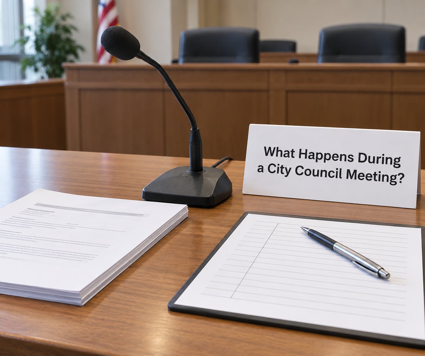 What Happens During a City Council Meeting?