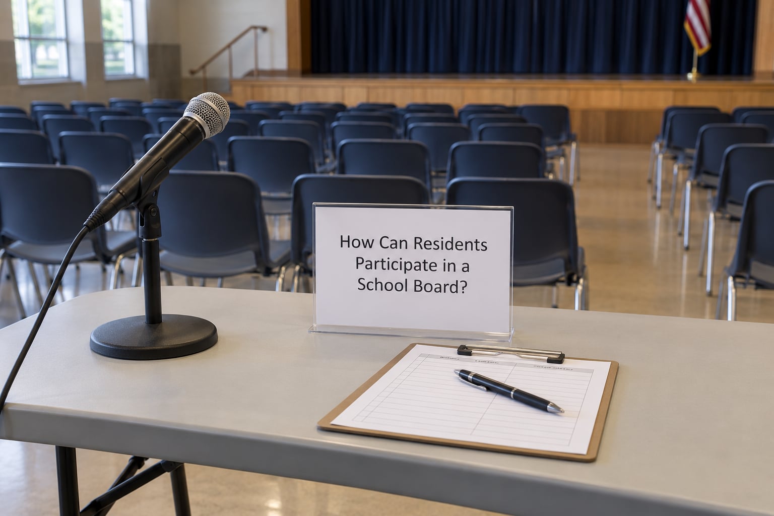 How Can Residents Participate in a School Board?