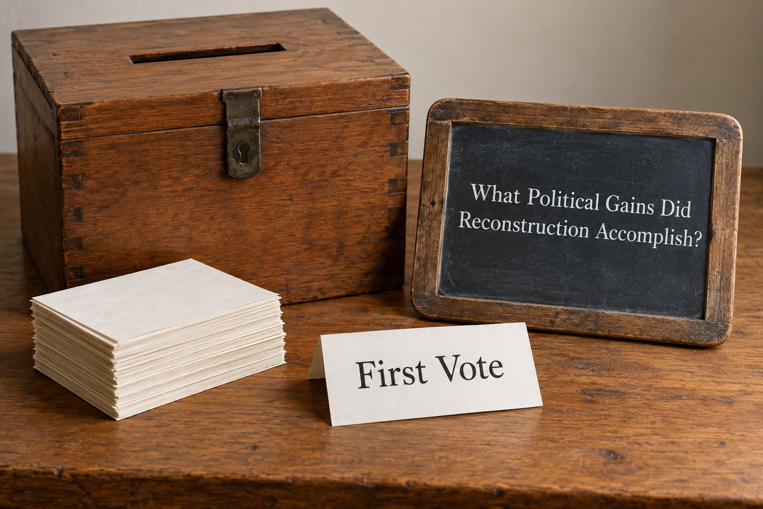 What Political Gains Did Reconstruction Accomplish?