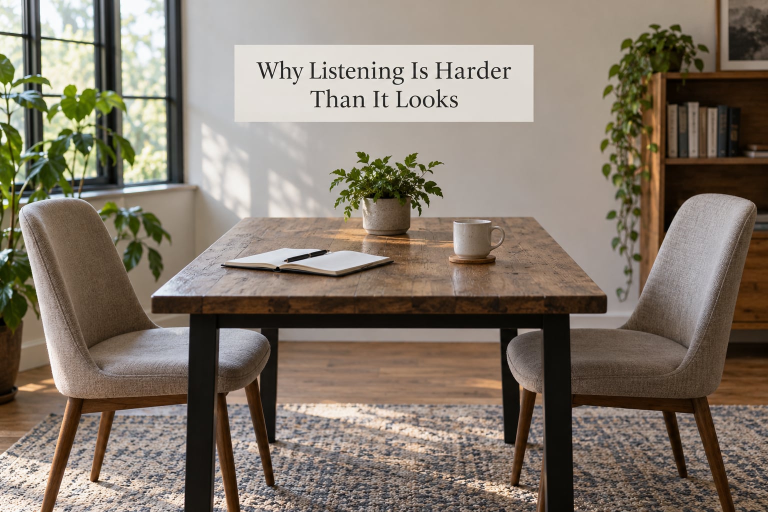 Why Listening Is Harder Than It Looks