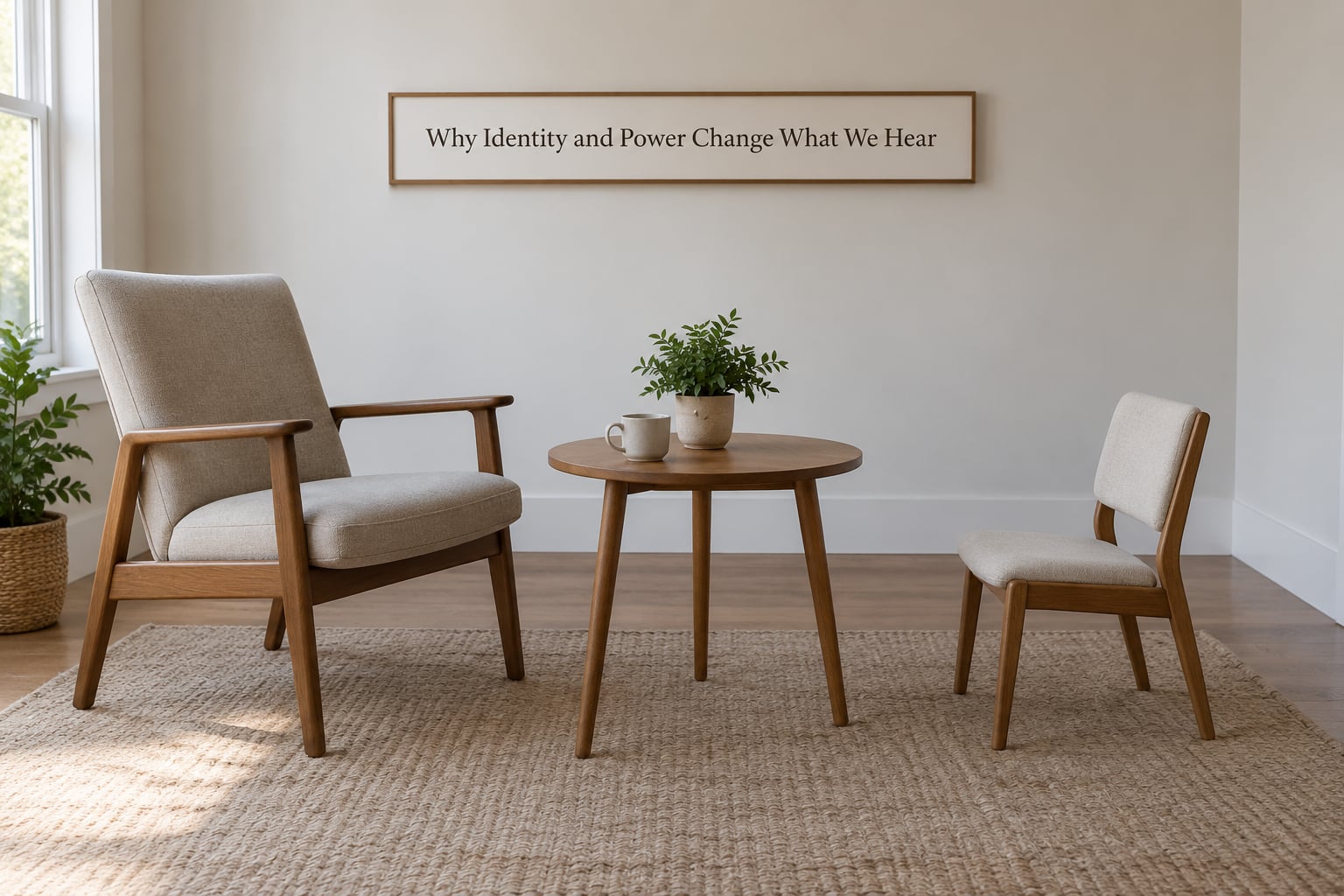 Why Identity and Power Change What We Hear