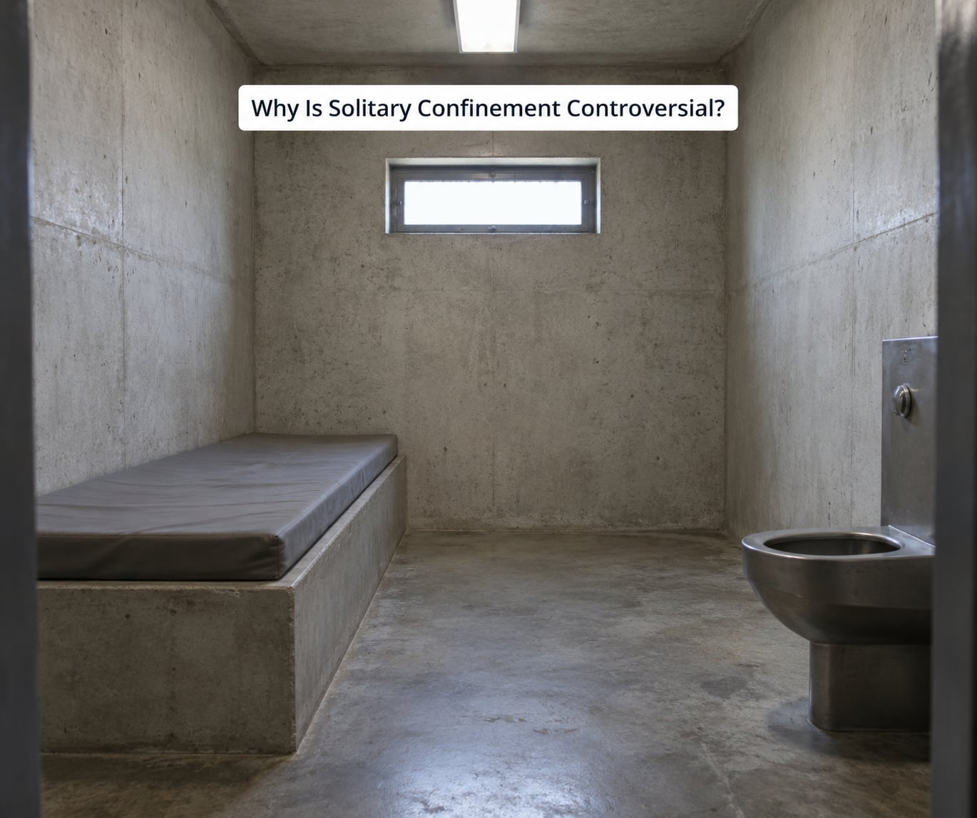 Why Is Solitary Confinement Controversial?